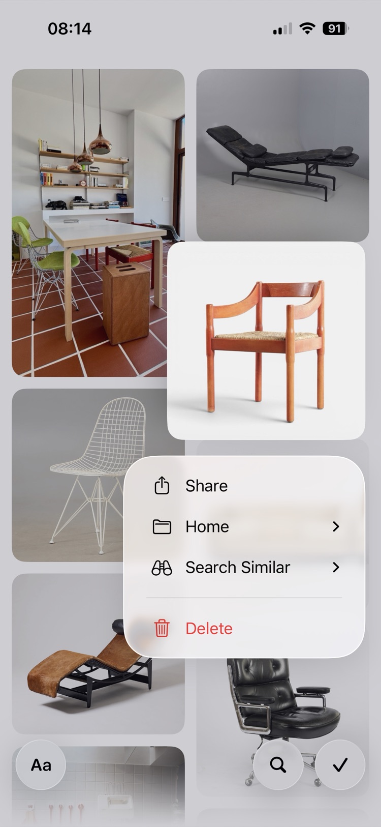 Pinpin quick actions
